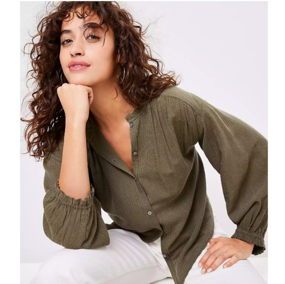 Loft Ruffle Blouse - Picture 2 of 5